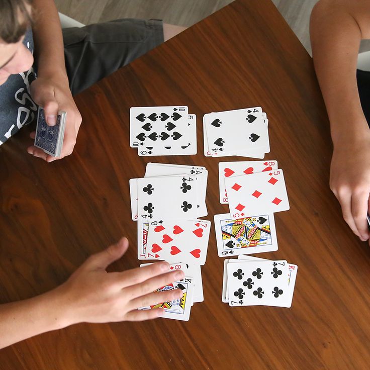 easy card games for two